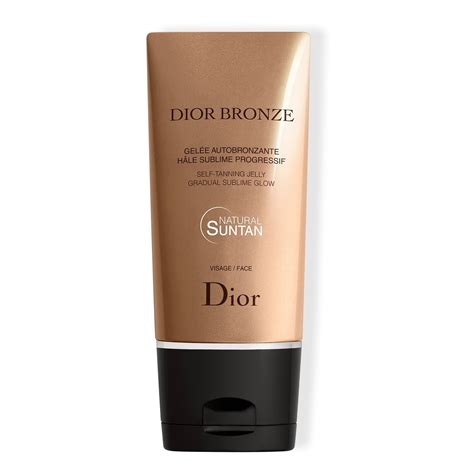 dior self tanning jelly.